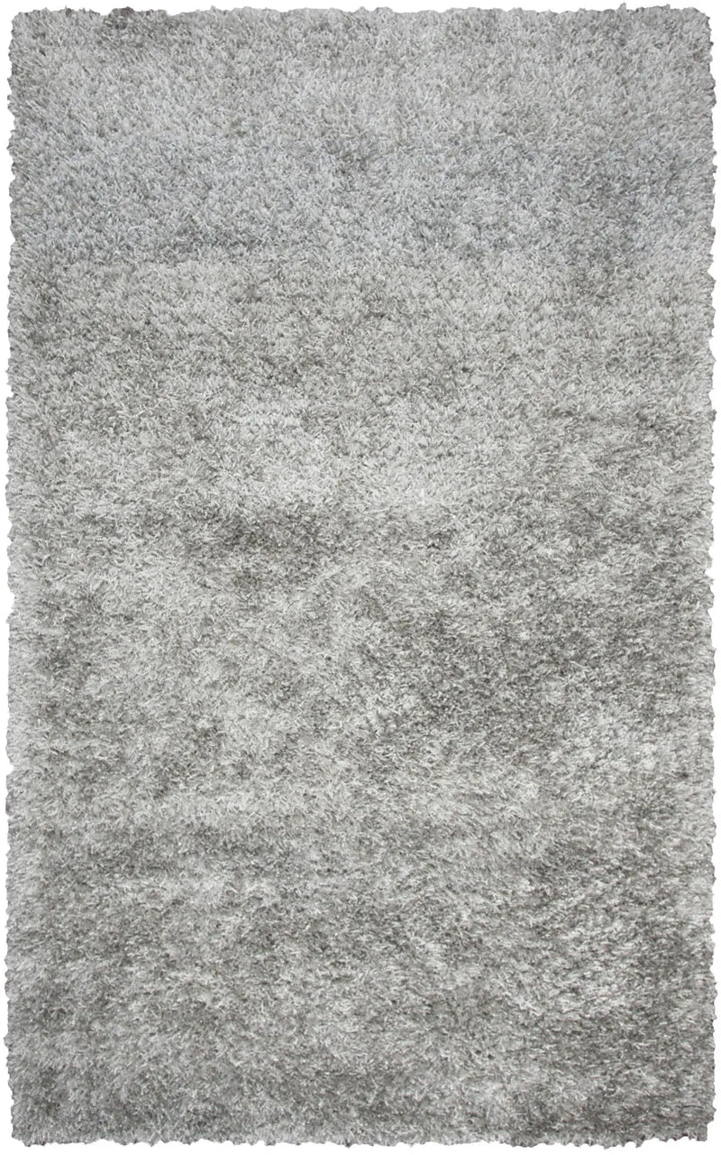 8' X 10' Gray And Silver Hand Tufted Area Rug Homeroots Home Decor