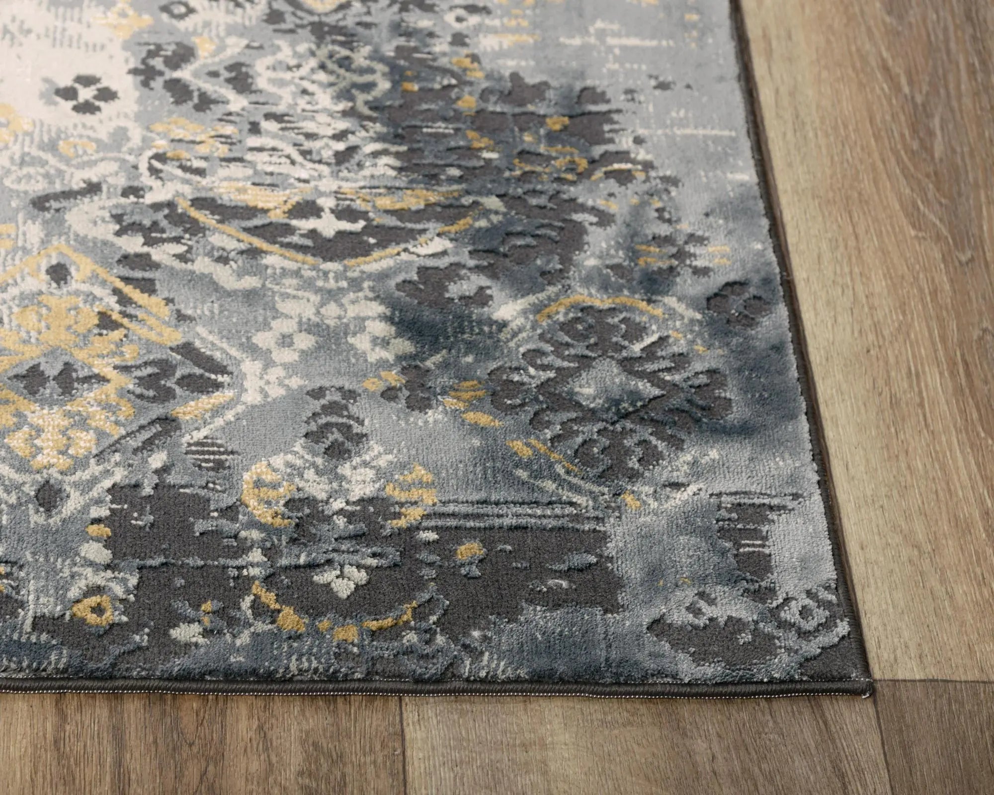 8' X 10' Gray Charcoal And Ivory Trellis Area Rug Homeroots Home Decor