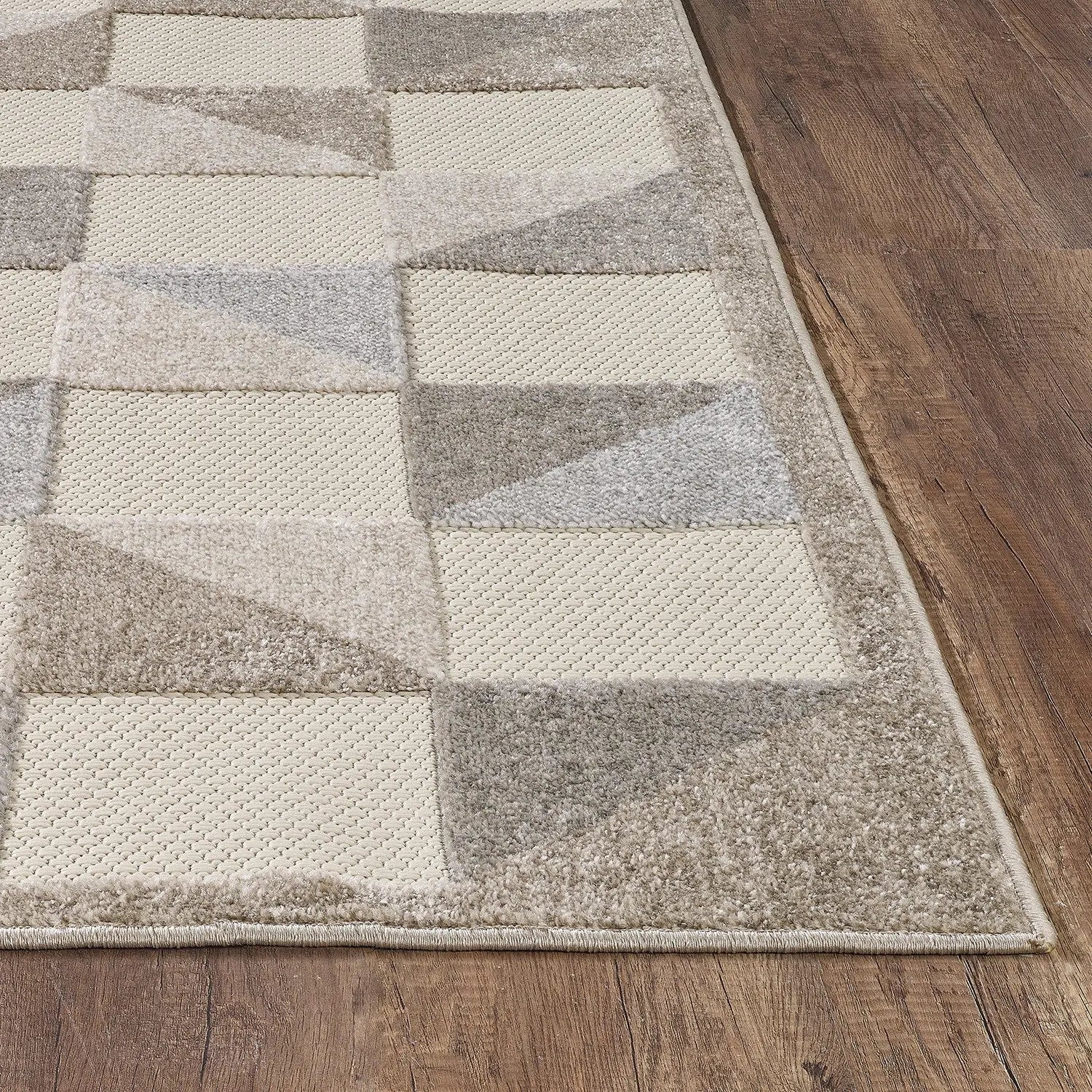 8' X 10' Gray Geometric Stain Resistant Indoor Outdoor Area Rug Homeroots Outdoor