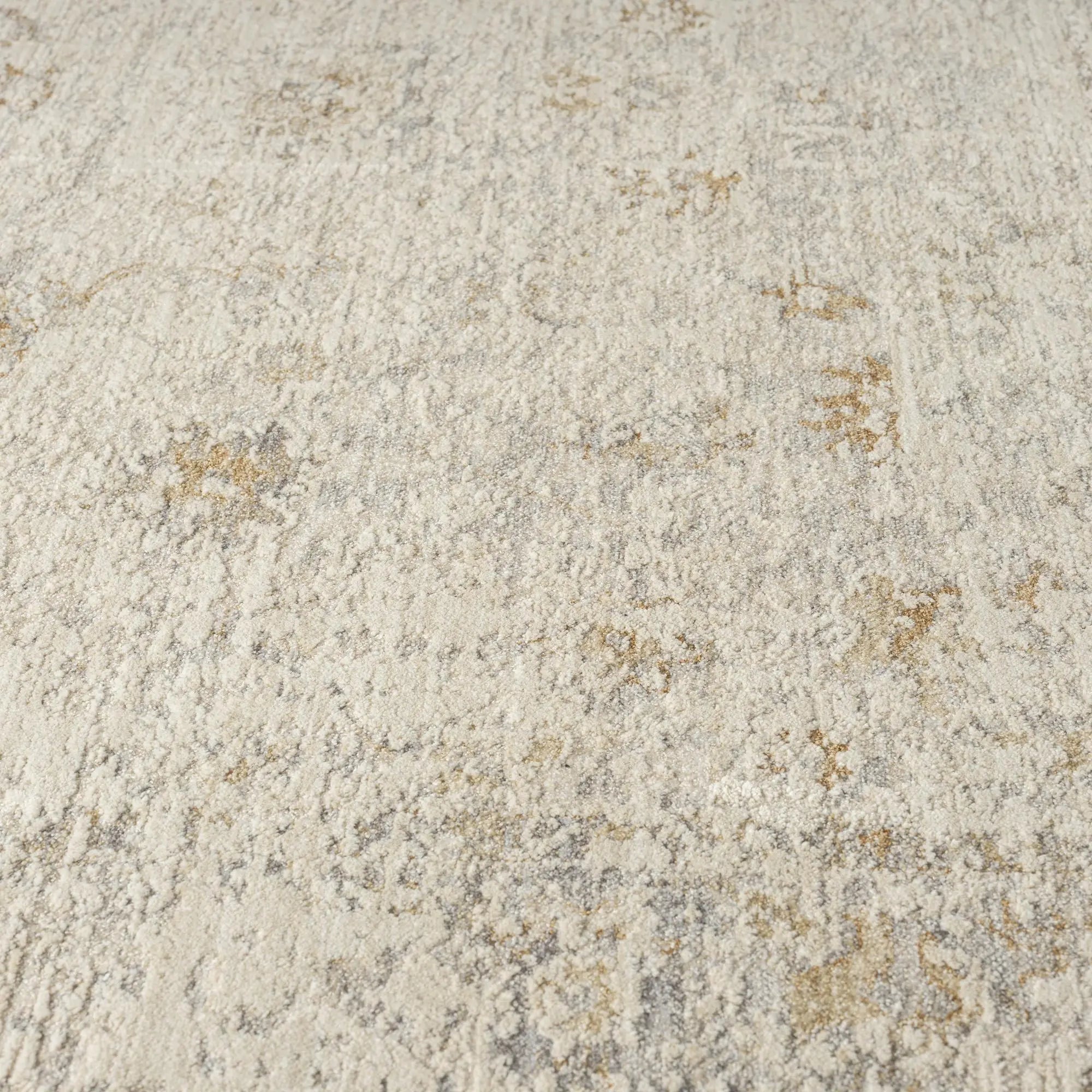 8' X 10' Ivory And Beige Abstract Area Rug Homeroots Home Decor