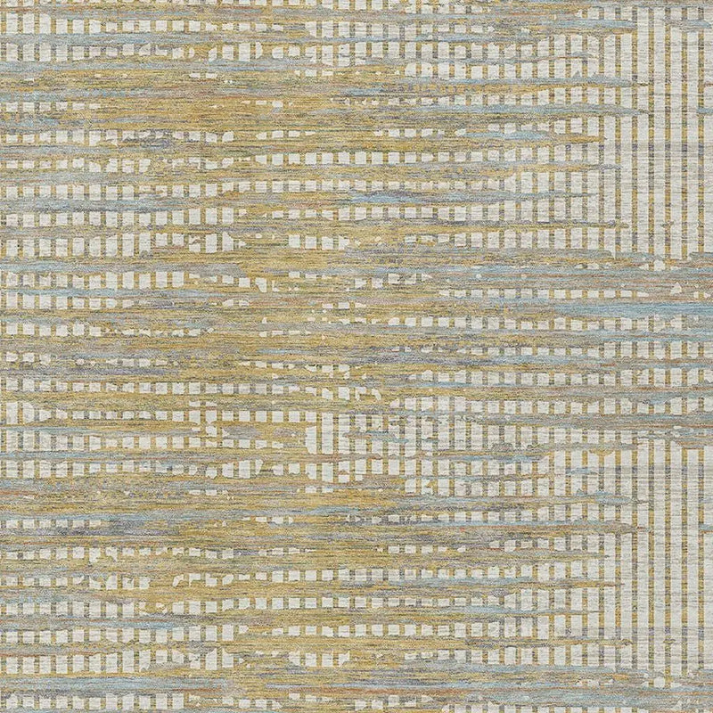 8' X 10' Ivory And Beige Abstract Washable Indoor Outdoor Area Rug Homeroots Outdoor