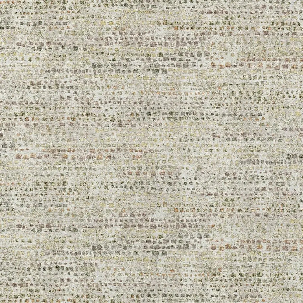 8' X 10' Ivory And Beige Abstract Washable Indoor Outdoor Area Rug Homeroots Outdoor