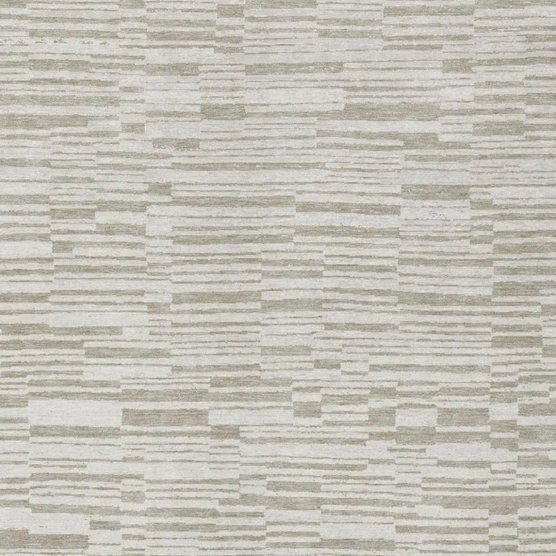 8' X 10' Ivory And Beige Striped Washable Indoor Outdoor Area Rug Homeroots Outdoor