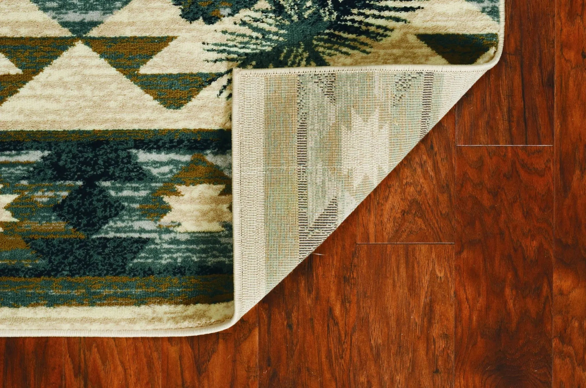 8' X 10' Ivory And Gray Woodland Lodge Area Rug Homeroots Home Decor
