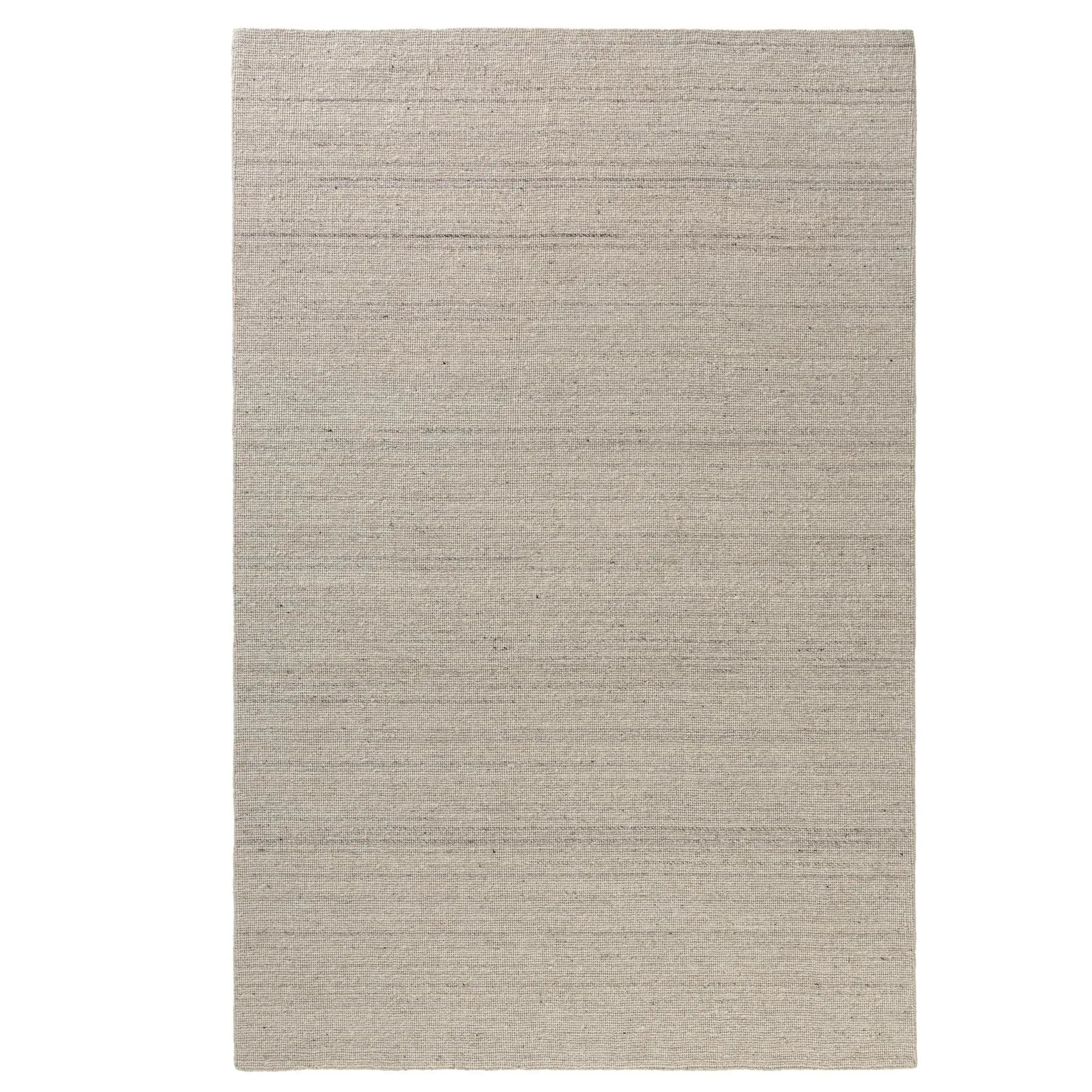 8' X 10' Ivory And Off White Wool Hand Knotted Area Rug Homeroots Home Decor