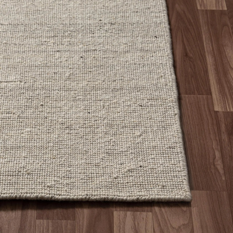 8' X 10' Ivory And Off White Wool Hand Knotted Area Rug Homeroots Home Decor