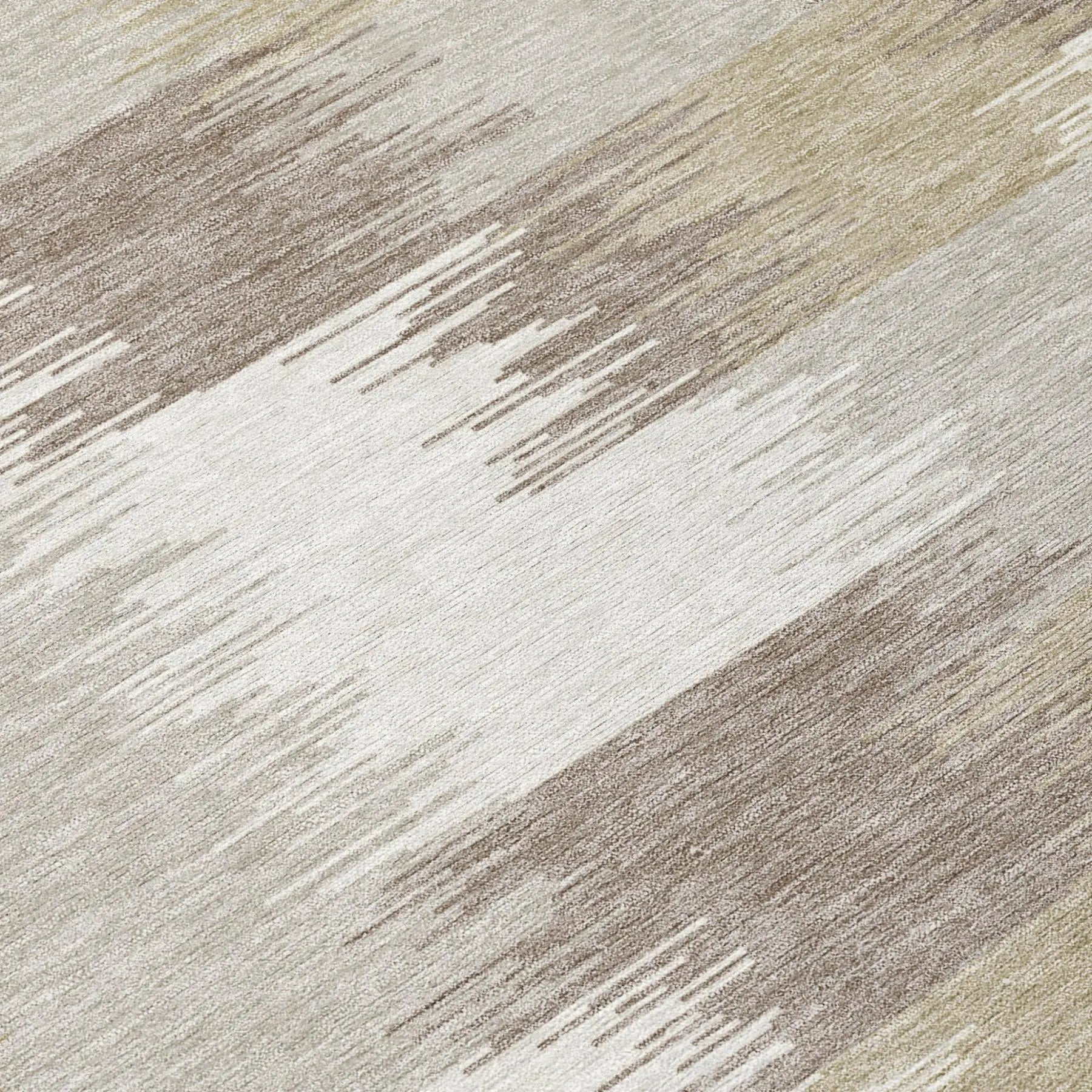 8' X 10' Ivory And Silver Geometric Washable Indoor Outdoor Area Rug Homeroots Outdoor