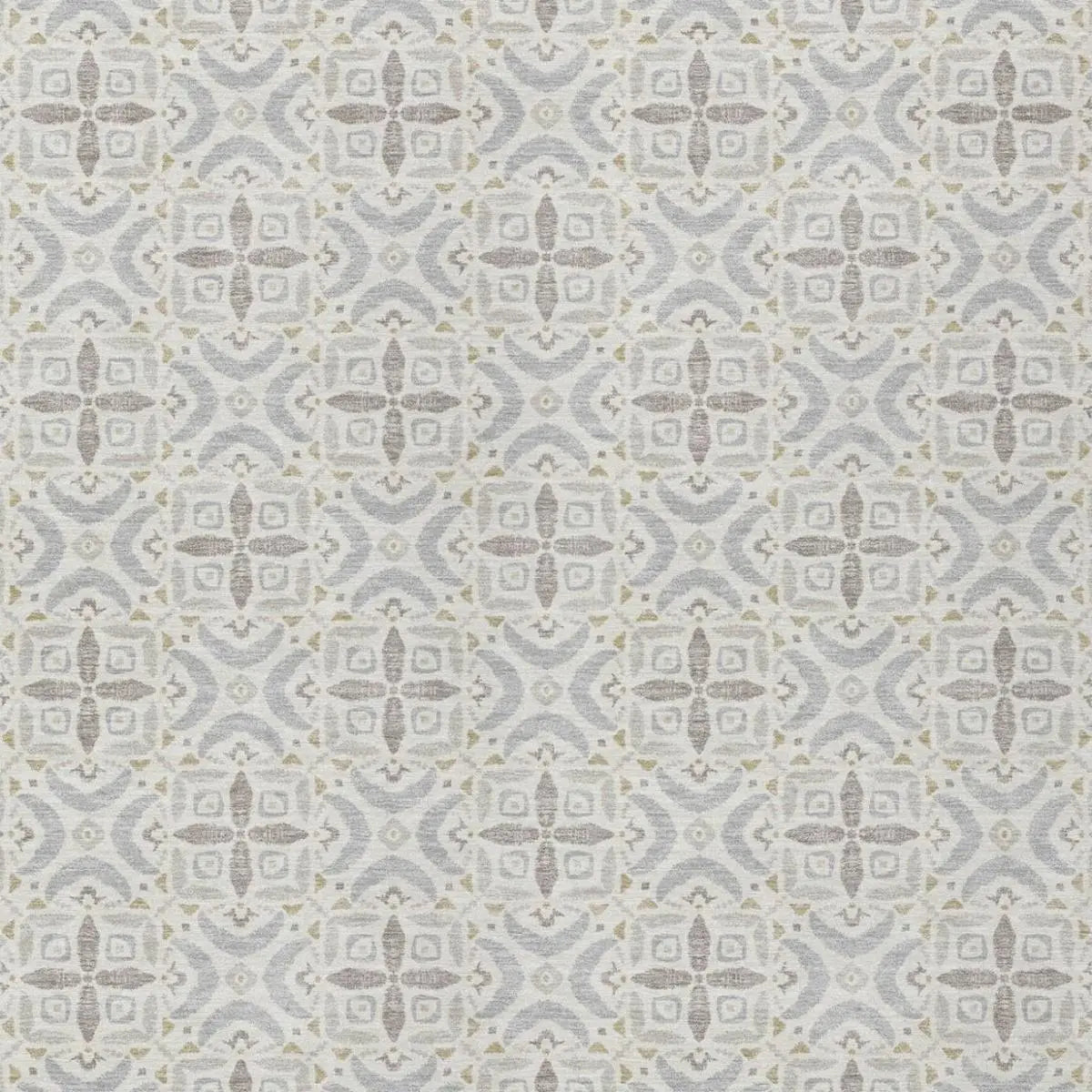 8' X 10' Ivory And Silver Geometric Washable Indoor Outdoor Area Rug Homeroots Outdoor