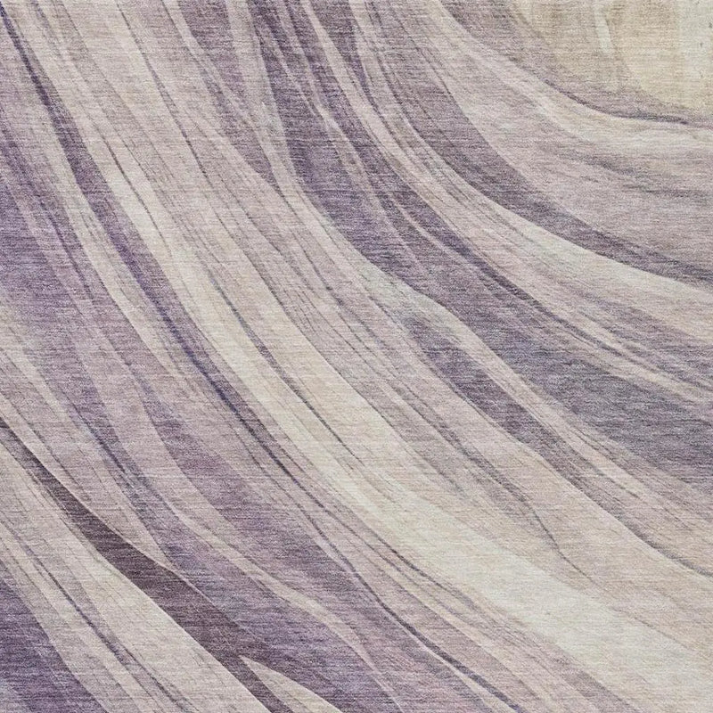 8' X 10' Lavender And Purple Abstract Washable Indoor Outdoor Area Rug Homeroots Outdoor