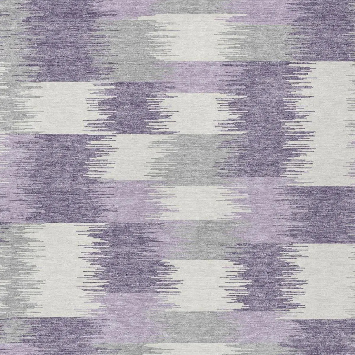 8' X 10' Lilac And Purple Geometric Washable Indoor Outdoor Area Rug Homeroots Outdoor