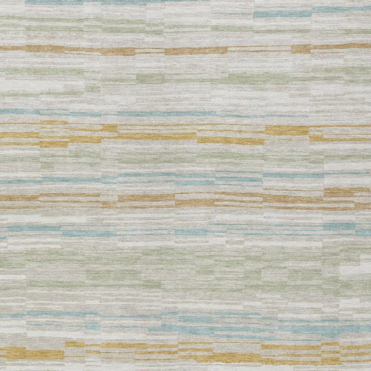 8' X 10' Linen And Ivory Striped Washable Indoor Outdoor Area Rug Homeroots Outdoor