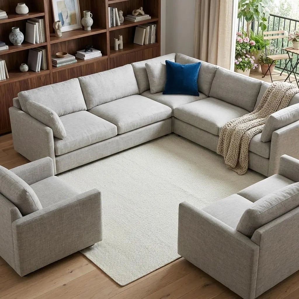 8' X 10' Off White And Ivory Wool Hand Woven Area Rug Homeroots Home Decor