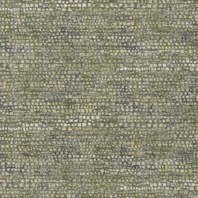 8' X 10' Olive Green And Green Abstract Washable Indoor Outdoor Area Rug Homeroots Outdoor