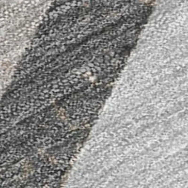 8' X 10' Pewter And Gray Abstract Washable Indoor Outdoor Area Rug Homeroots Outdoor