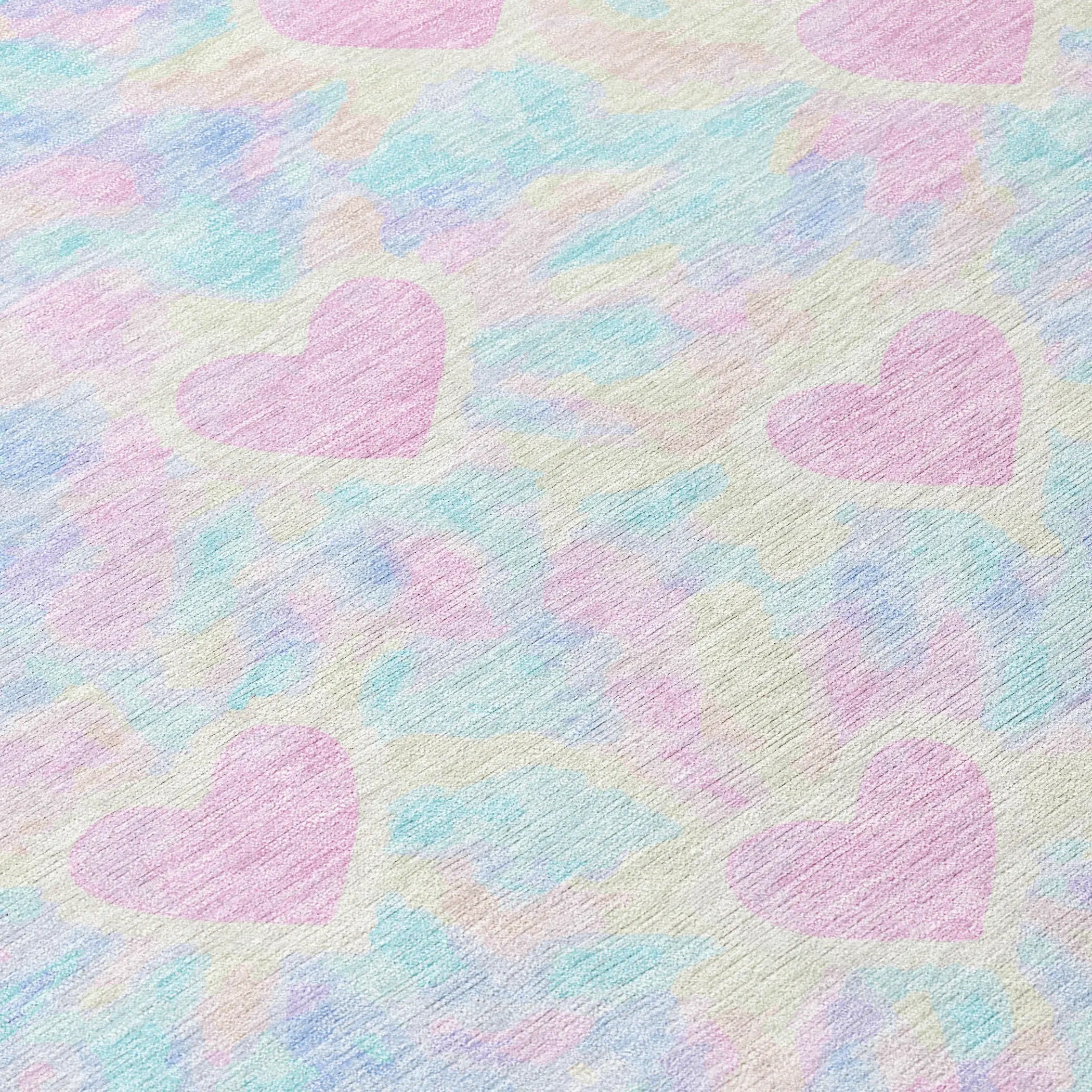 8' X 10' Pink And Ivory Geometric Washable Indoor Outdoor Area Rug Homeroots Outdoor