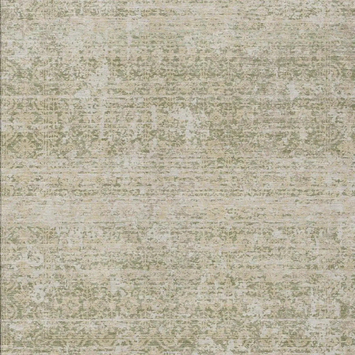 8' X 10' Sage And Green Abstract Washable Indoor Outdoor Area Rug Homeroots Outdoor
