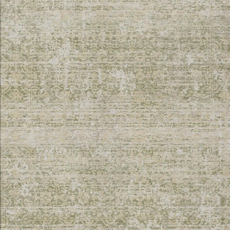 8' X 10' Sage And Green Abstract Washable Indoor Outdoor Area Rug Homeroots Outdoor