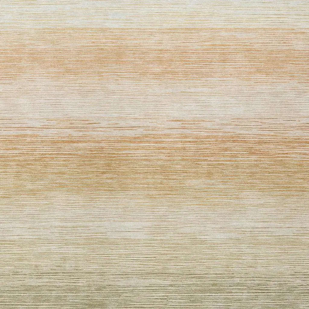8' X 10' Sage And Green Striped Washable Indoor Outdoor Area Rug Homeroots Outdoor