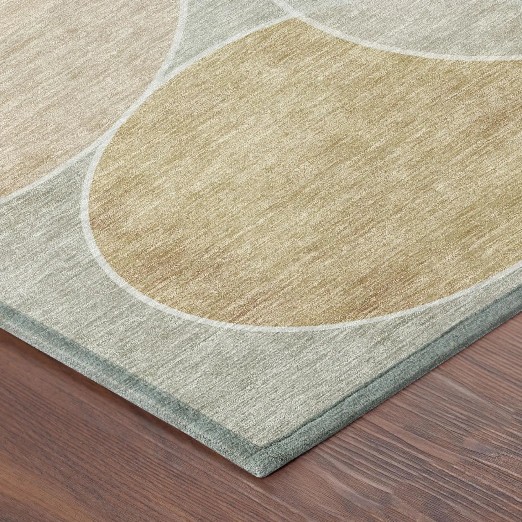 8' X 10' Salmon And Orange Geometric Washable Indoor Outdoor Area Rug Homeroots Outdoor