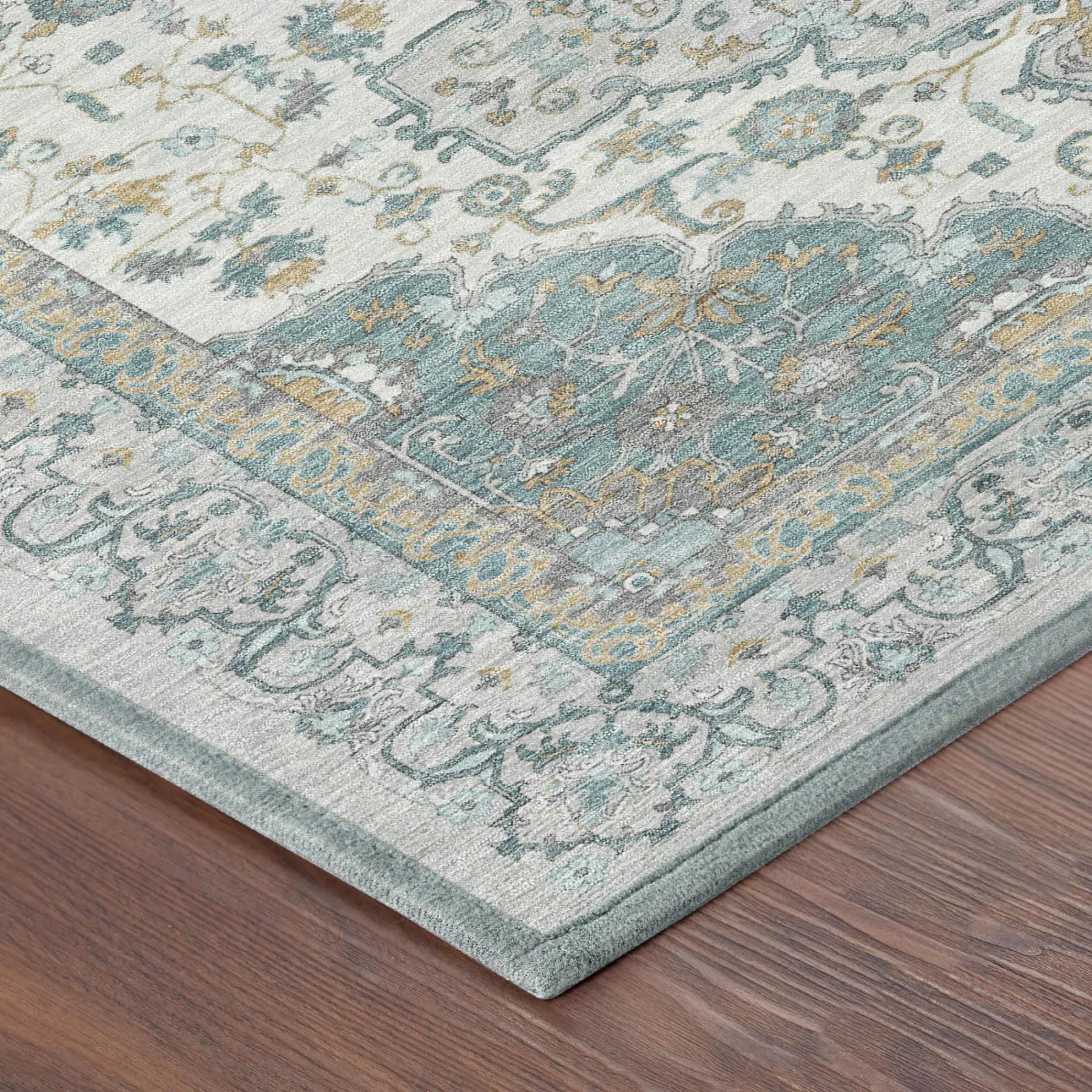 8' X 10' Silver And Gray Oriental Washable Indoor Outdoor Area Rug Homeroots Outdoor