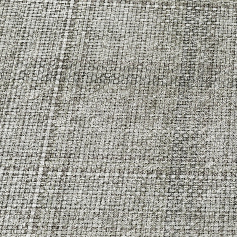 8' X 10' Silver And Gray Plaid Washable Indoor Outdoor Area Rug Homeroots Outdoor