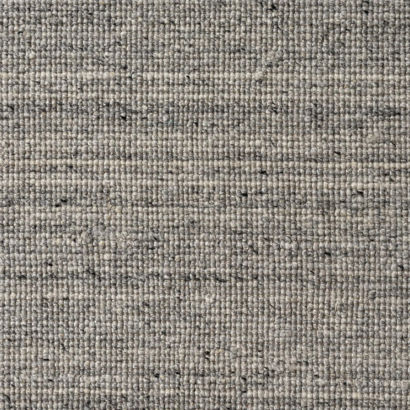 8' X 10' Silver And Gray Wool Hand Knotted Area Rug Homeroots Home Decor