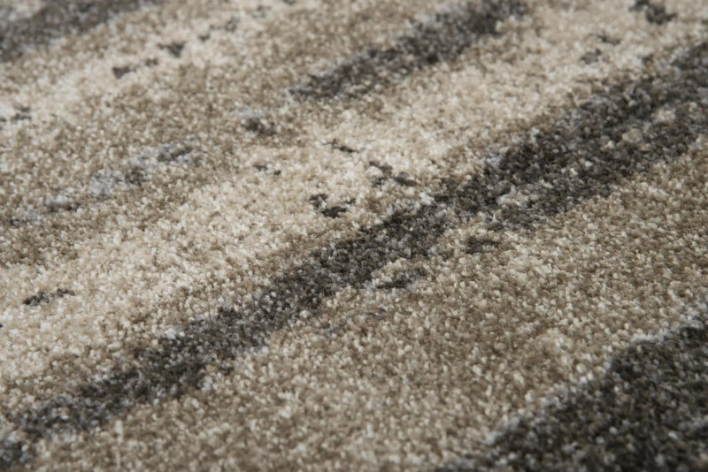 8' X 10' Silver Beige And Taupe Abstract Area Rug Homeroots Home Decor