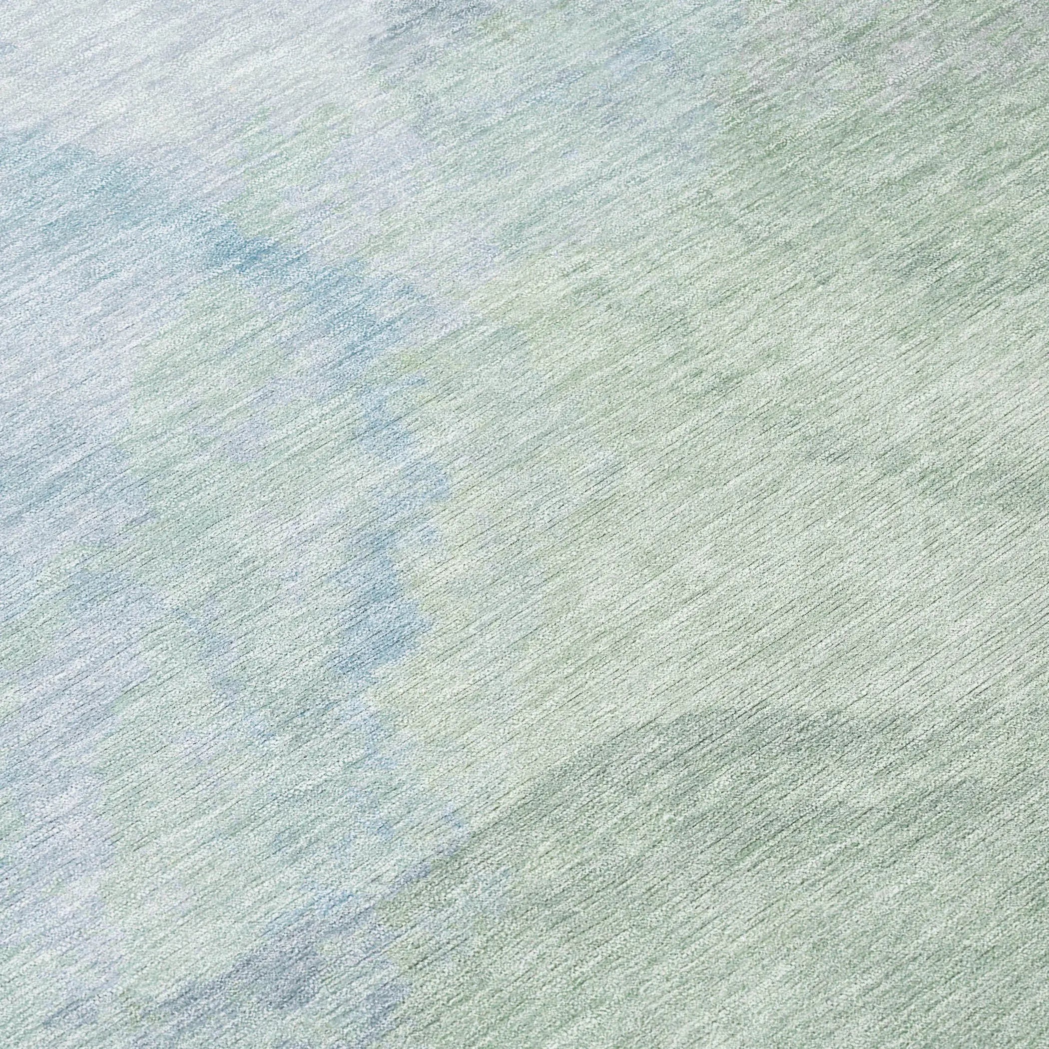 8' X 10' Sky Blue And Mint Green Abstract Washable Indoor Outdoor Area Rug Homeroots Outdoor