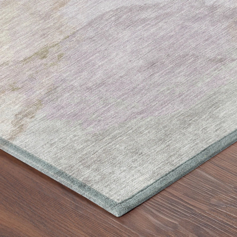 8' X 10' Taupe And Beige Abstract Washable Indoor Outdoor Area Rug Homeroots Outdoor