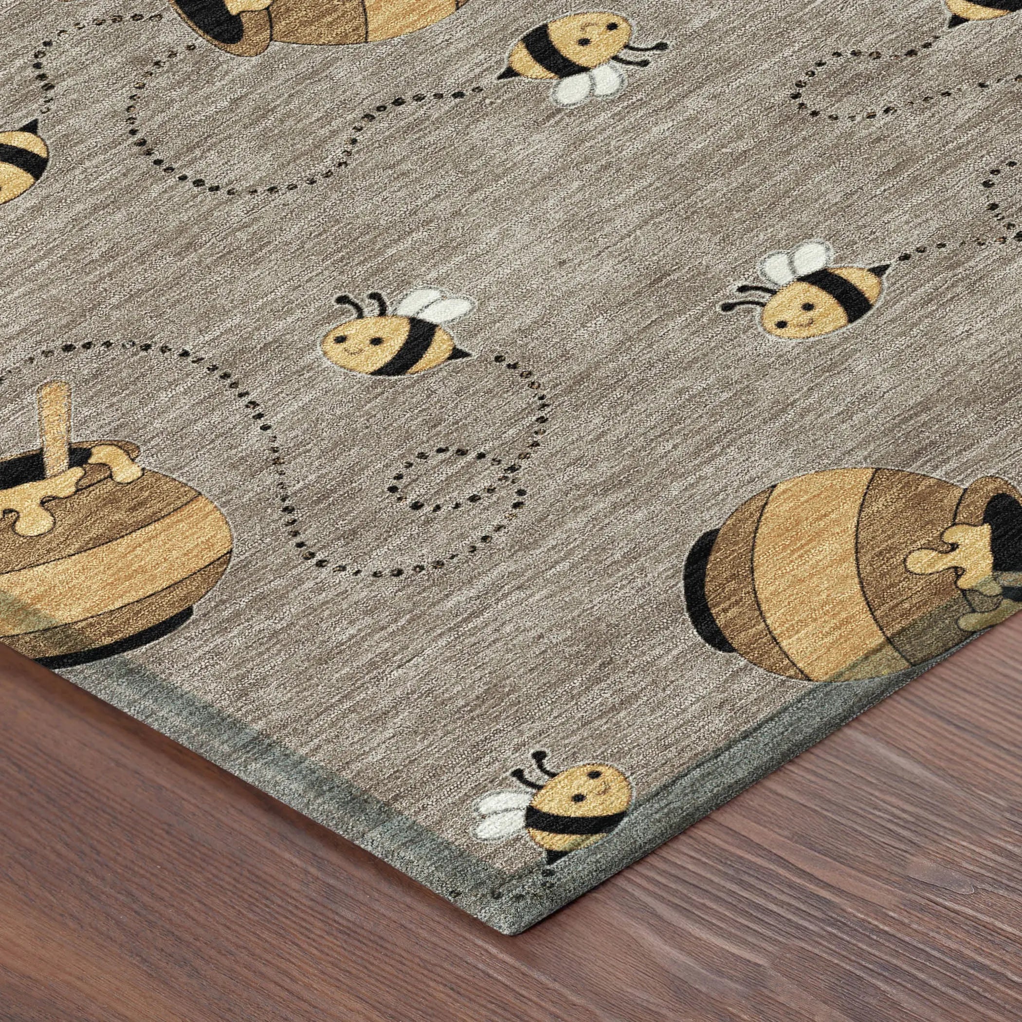 8' X 10' Taupe And Beige Geometric Washable Indoor Outdoor Area Rug Homeroots Outdoor
