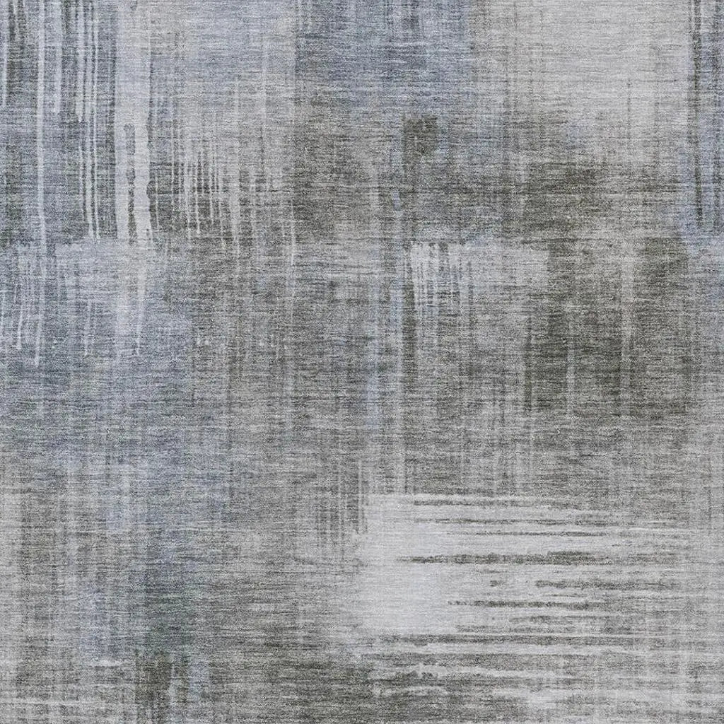 8' X 10' Taupe And Brown Abstract Washable Indoor Outdoor Area Rug Homeroots Outdoor