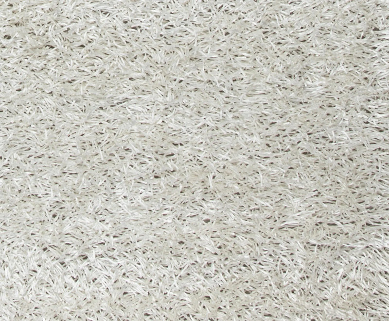 8' X 10' White And Natural Shag Hand Tufted Area Rug Homeroots Home Decor