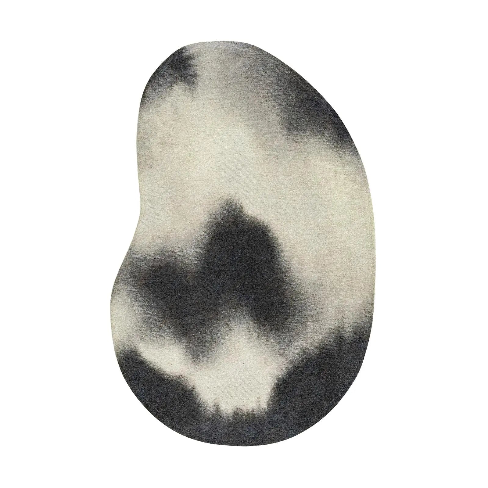 8' X 11' Black And White Abstract Washable Area Rug With UV Protection Homeroots Home Decor