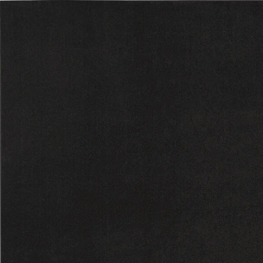 8' X 11' Black Indoor Outdoor Area Rug Homeroots Outdoor