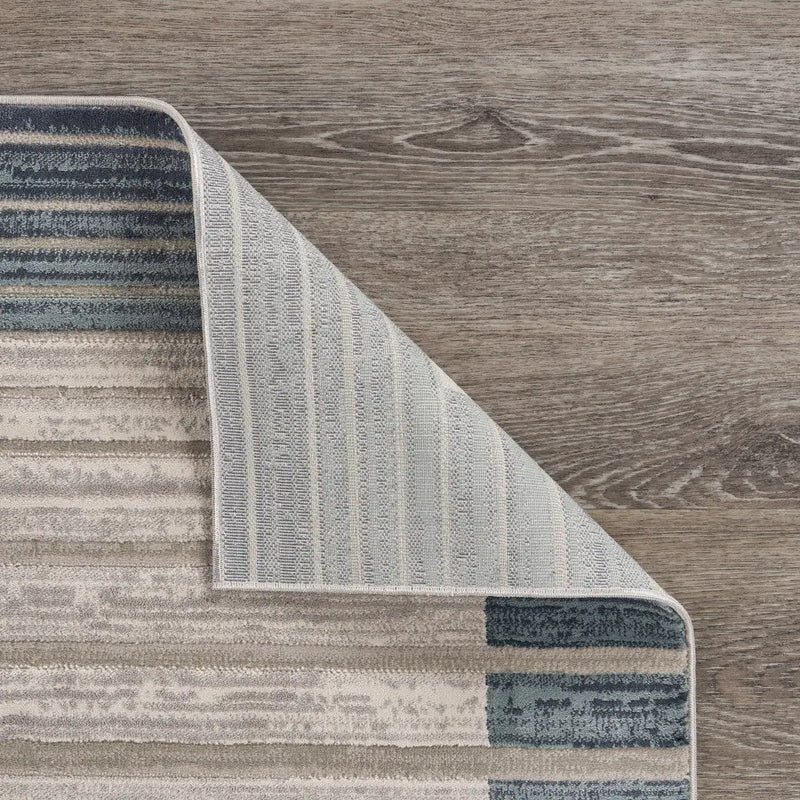 8' X 11' Cream Abstract Area Rug Homeroots Home Decor