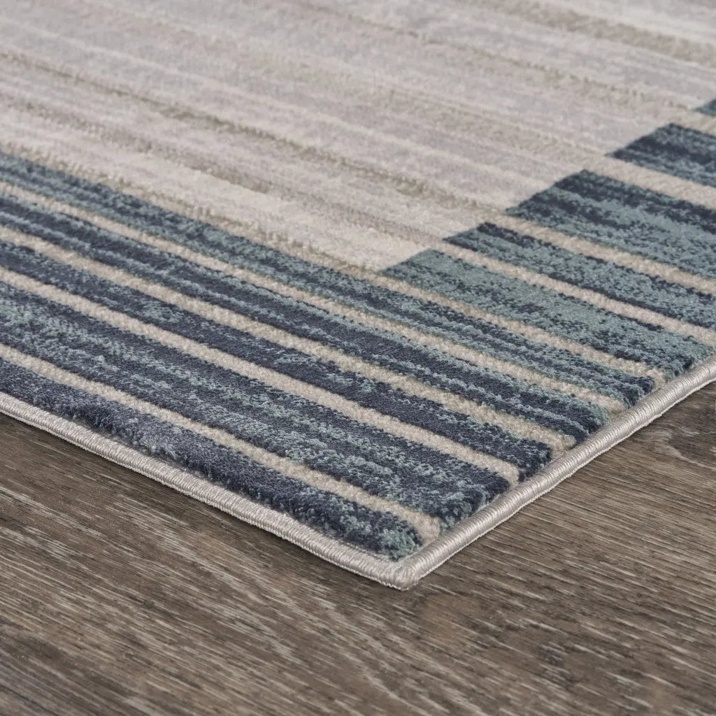 8' X 11' Cream Abstract Area Rug Homeroots Home Decor