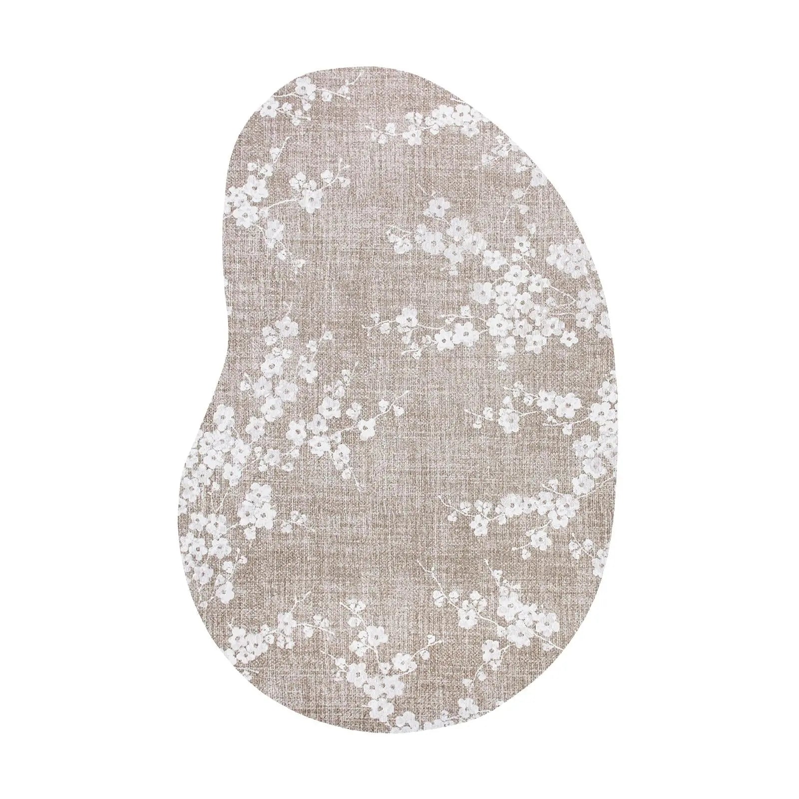 8' X 11' Gray And White Oriental Washable Area Rug With UV Protection Homeroots Home Decor
