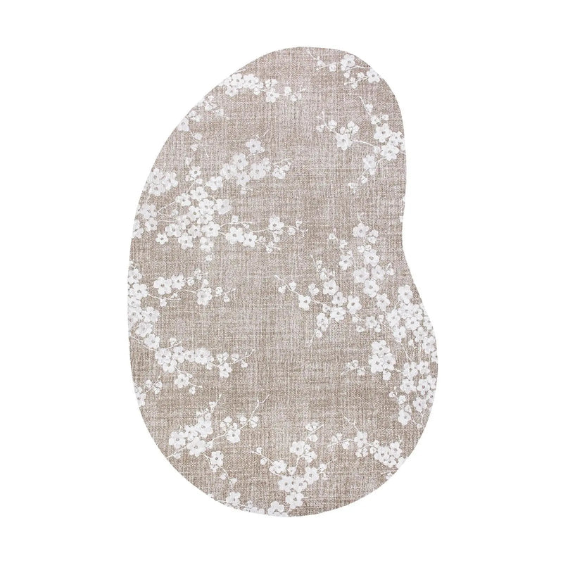 8' X 11' Gray And White Oriental Washable Area Rug With UV Protection Homeroots Home Decor
