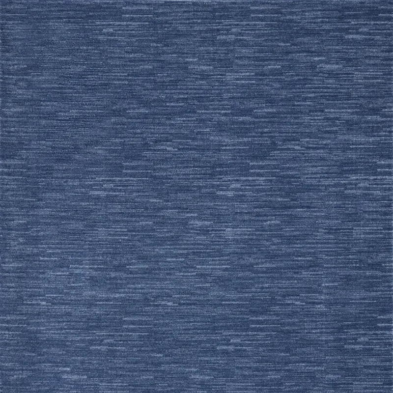 8' X 11' Navy Blue Indoor Outdoor Area Rug Homeroots Outdoor