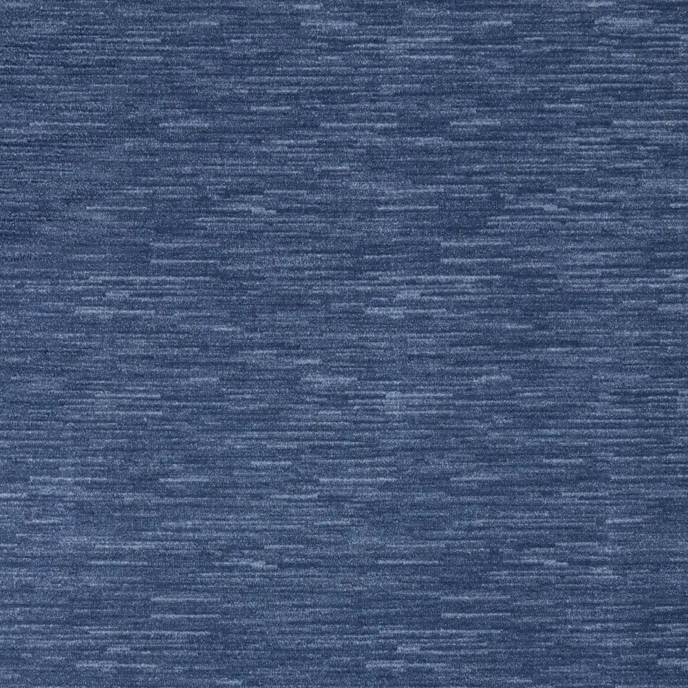 8' X 11' Navy Blue Indoor Outdoor Area Rug Homeroots Outdoor
