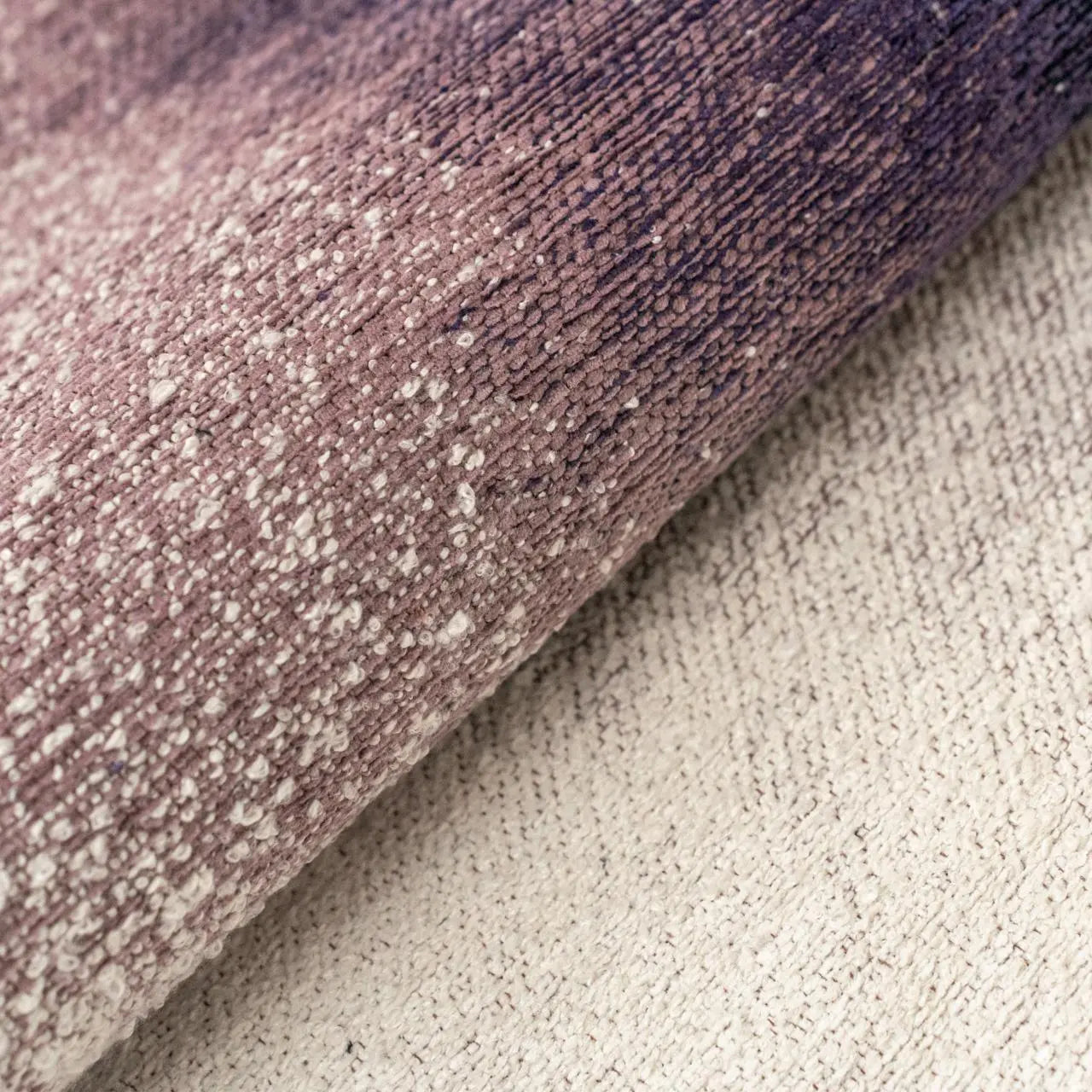 8' X 11' Purple And White Abstract Washable Area Rug With UV Protection Homeroots Home Decor