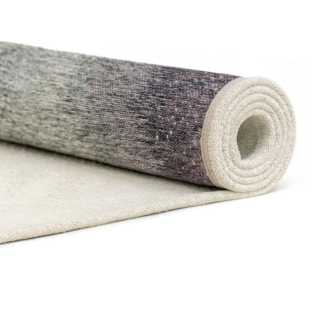 8' X 11' Purple And White Abstract Washable Area Rug With UV Protection Homeroots Home Decor