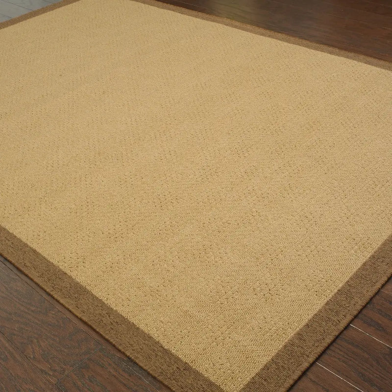 8' X 13' Beige Indoor Outdoor Area Rug Homeroots Outdoor