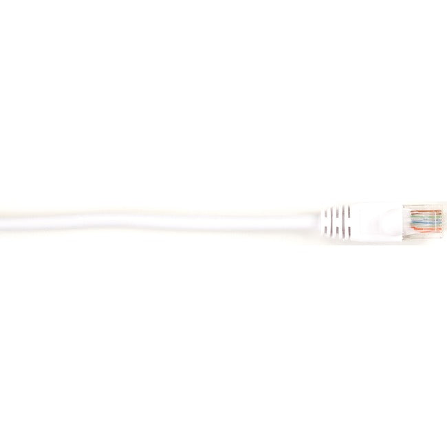 Black Box CAT6 Value Line Patch Cable, Stranded, White, 7-ft. (2.1-m)
