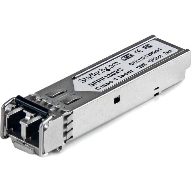 StarTech.com Cisco GLC-FE-100FX Compatible SFP Module - 100BASE-FX Fiber Optical SFP Transceiver - Lifetime Warranty - 100 Mbps - Maximum Transfer Distance: 2 km (1.2 mi) - GreatEagleInc