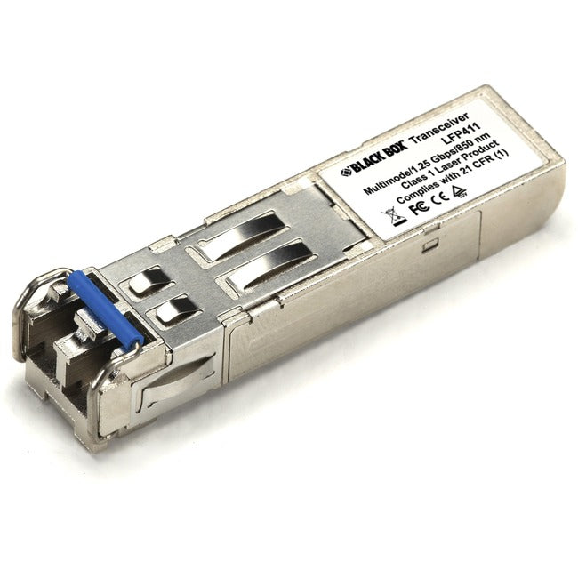 Black Box SFP, 1250-Mbps Fiber with Extended Diagnostics, 850-nm Multimode, LC, 550 m Default Title