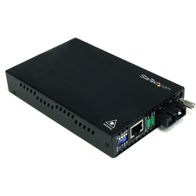 StarTech.com 10/100 Mbps Single Mode Fiber Media Converter SC 30 km - Computers & Electronics