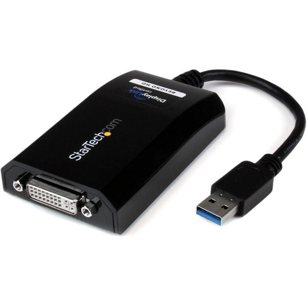 StarTech.com USB 3.0 to DVI External Video Card Multi Monitor Adapter - 2048x1152 - GreatEagleInc