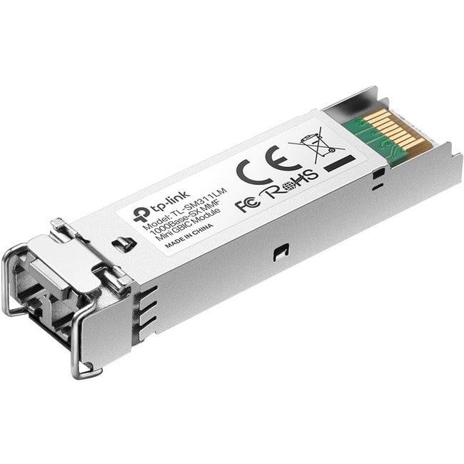 TP-LINK TL-SM311LM Gigabit SFP module, Multi-mode, MiniGBIC, LC interface, Up to 550/275m distance
