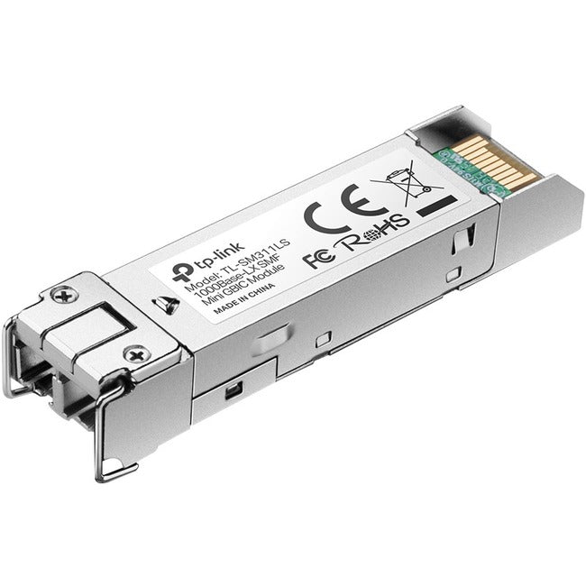 TP-LINK TL-SM311LS Gigabit SFP module, Single-mode, MiniGBIC, LC interface, Up to 10km distance - GreatEagleInc